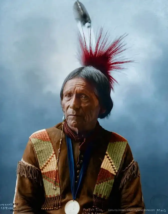 Знаменитые фотографии в цвете