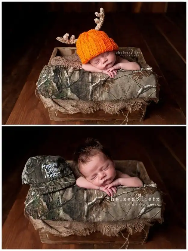 Малыши, которые проспали свою первую фотосессию