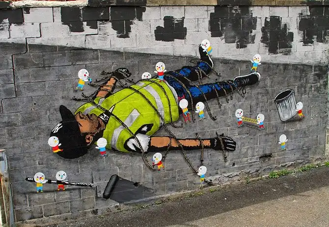 Лучший стрит-арт июня 2014