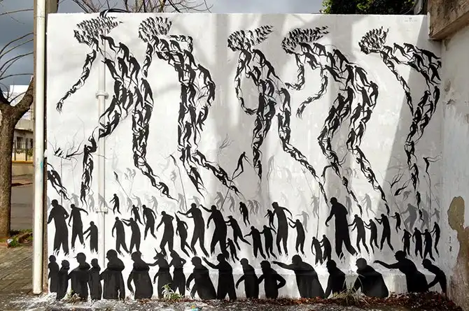 Лучший стрит-арт июня 2014