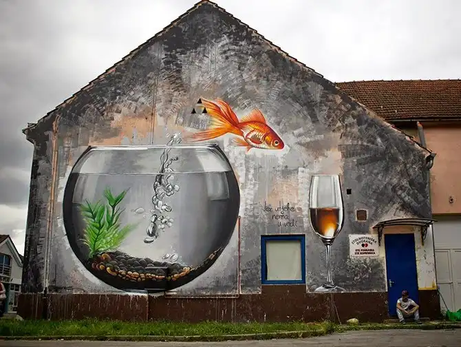 Лучший стрит-арт июня 2014