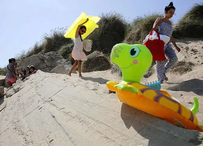 Места, разрушенные во время войны 1944 года, сегодня