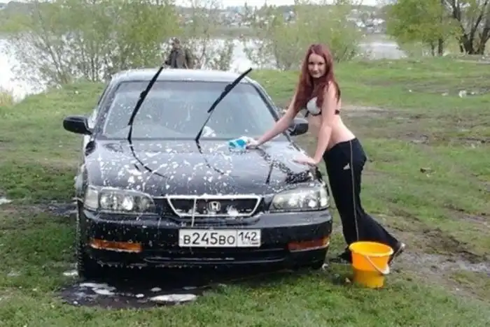 Сэкономила на автомойке