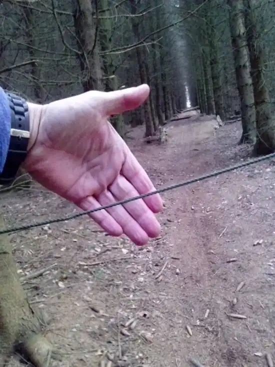 "Ловушка" для велосипедистов на горной дороге