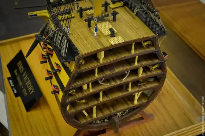 Экскурсия по музею моделей кораблей