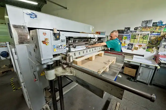 Как печатают украинские газеты и книги