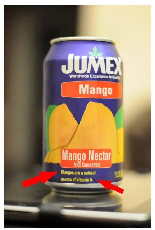 Захотелось закинуться манговым нектаром с витамином А