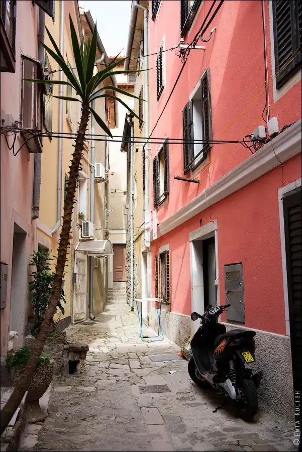 Прогулка по небольшому словенскому городоку