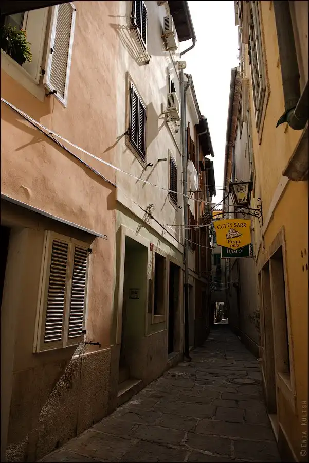 Прогулка по небольшому словенскому городоку