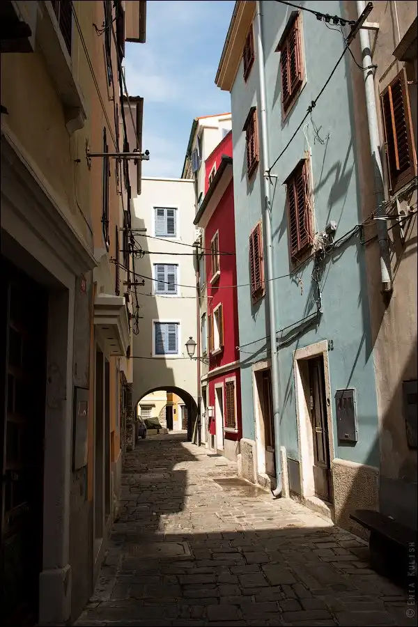 Прогулка по небольшому словенскому городоку