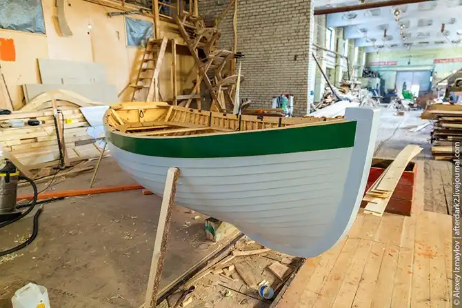 Экскурсия на верфь деревянного судостроения