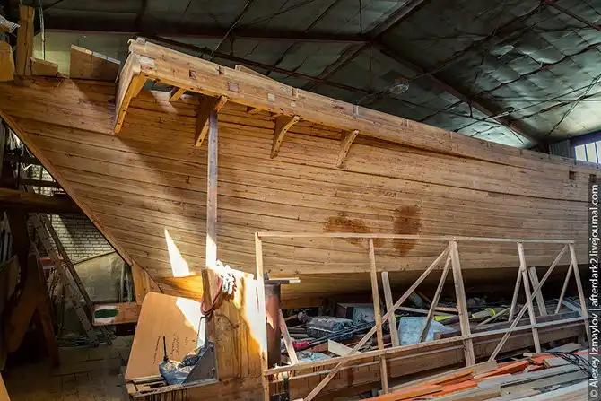 Экскурсия на верфь деревянного судостроения