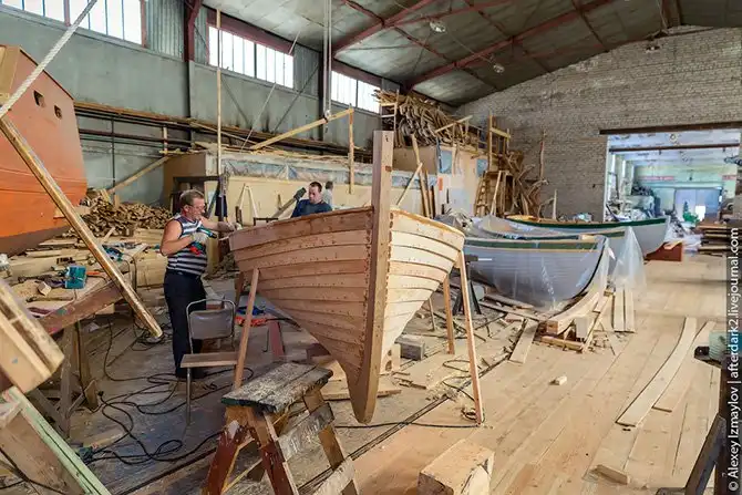 Экскурсия на верфь деревянного судостроения