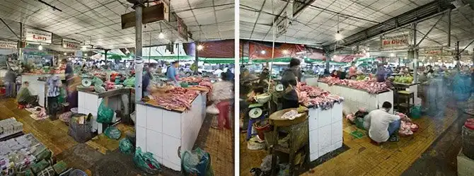 Достопримечательности и звуки невероятных рынков Азии