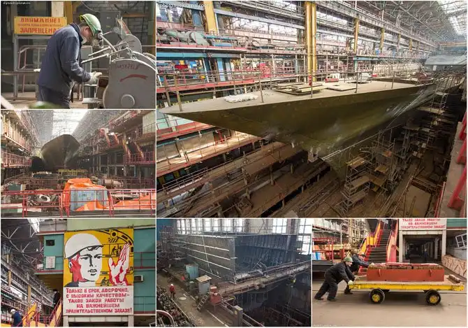 Как строят военные корабли