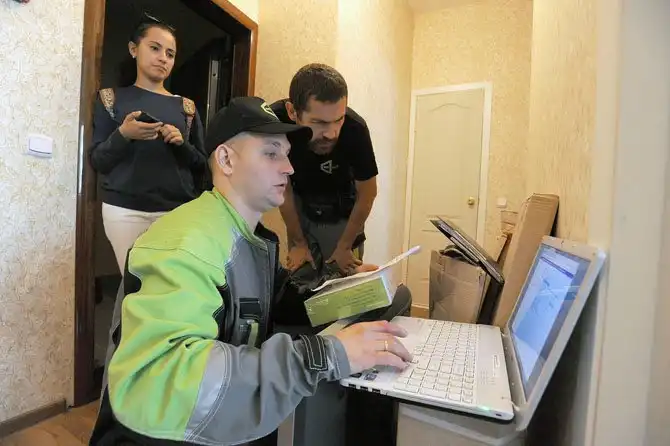 Один день из жизни монтажника