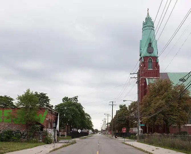 Детройт тогда и сейчас