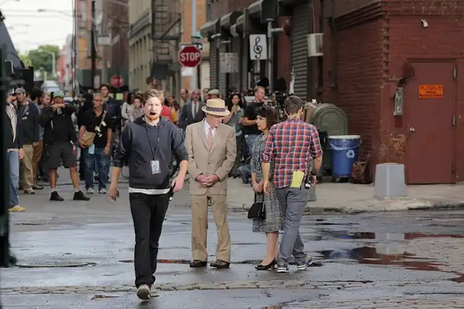 На съемочной площадке фильма Стивена Спилберга