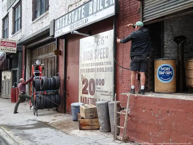 На съемочной площадке фильма Стивена Спилберга