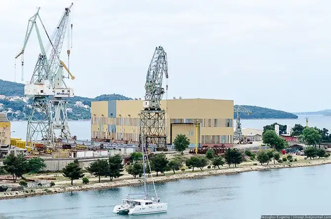 Прогулка по историческому городу в Хорватии