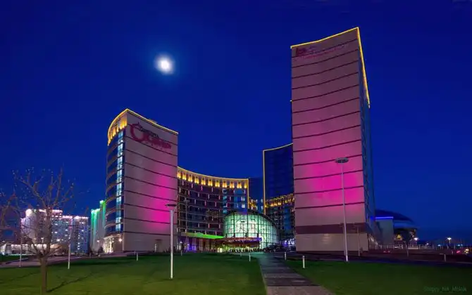 Вечерний Минск с высоты