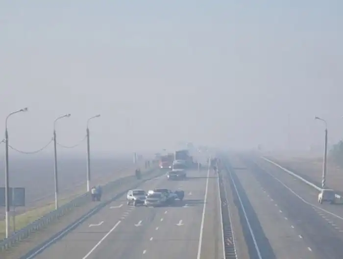 Страшное ДТП на трассе Дон: пострадало более 50 автомобилей