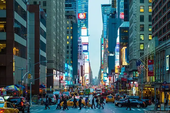 Прогулка по Манхэттену