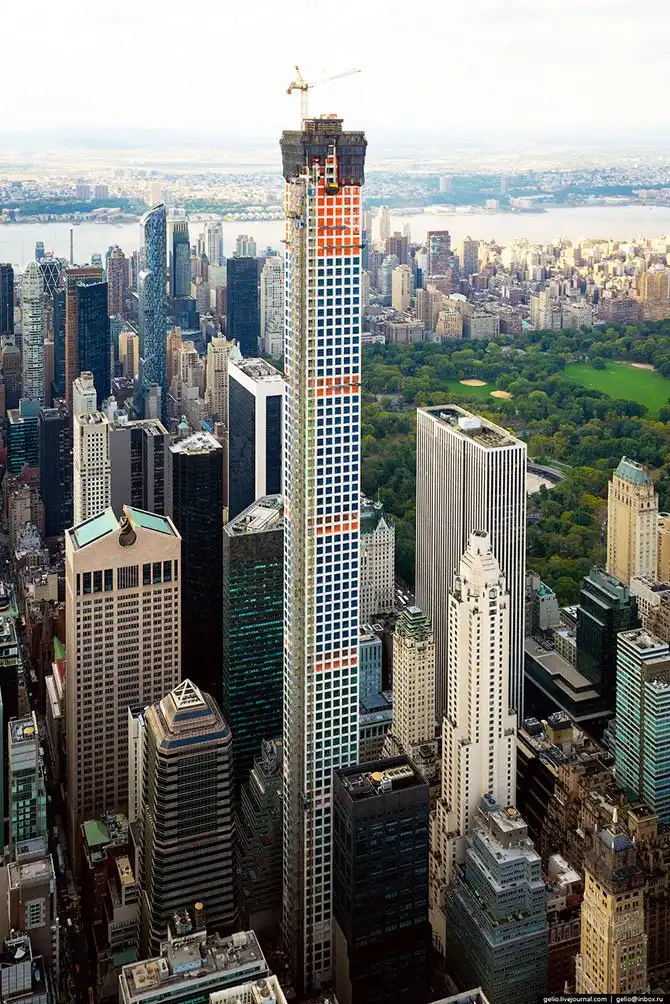 Нью-Йорк с высоты