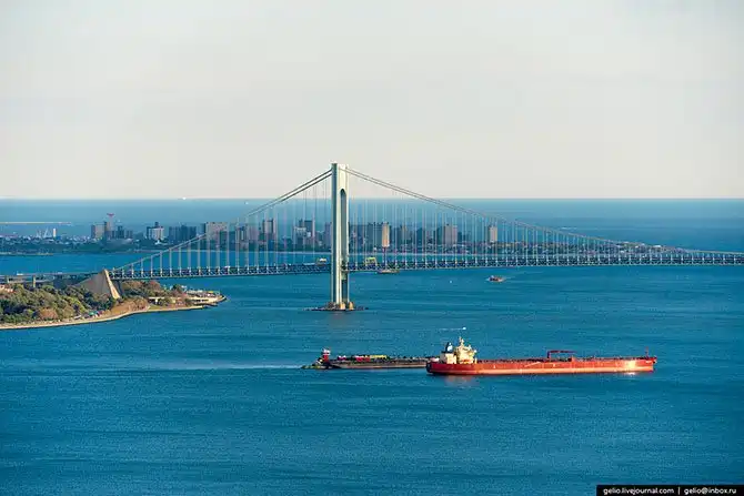 Нью-Йорк с высоты