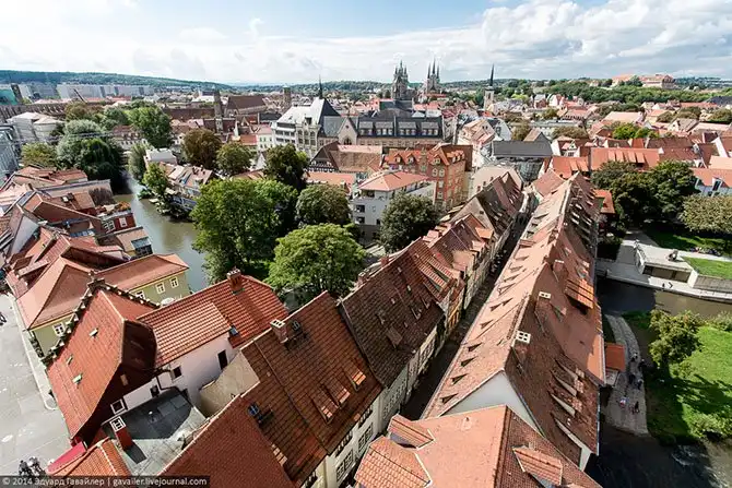 Эрфурт — центр Тюрингии