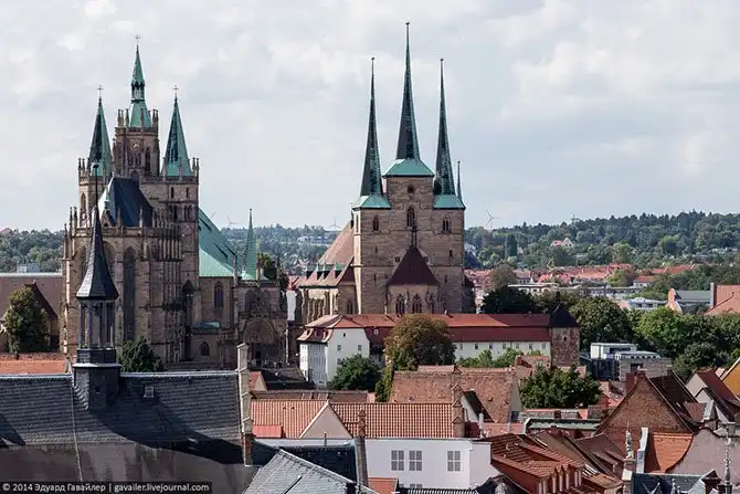 Эрфурт — центр Тюрингии