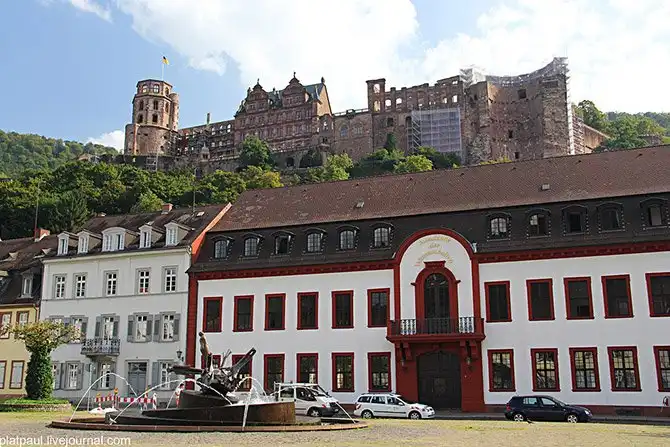 Прогулка по немецкому Хайдельбергу