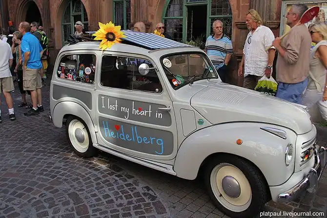 Прогулка по немецкому Хайдельбергу