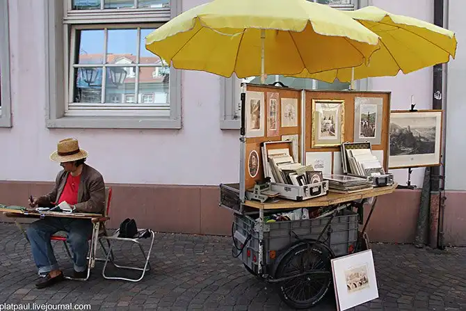 Прогулка по немецкому Хайдельбергу