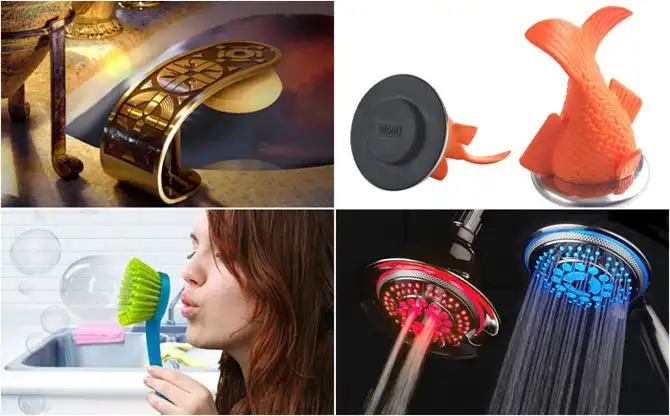 18 самых креативных аксессуаров для ванны и туалета