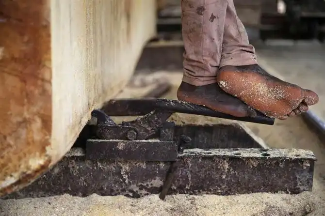 Как в Нигерии заготавливают лес