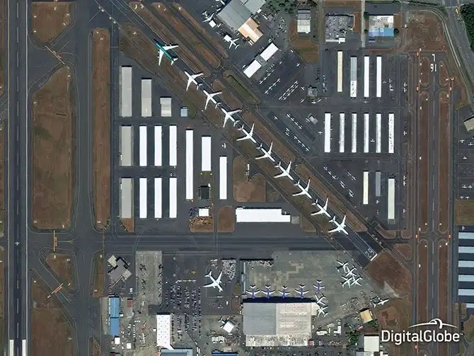 Лучшие спутниковые фотографии 2014 года от DigitalGlobe