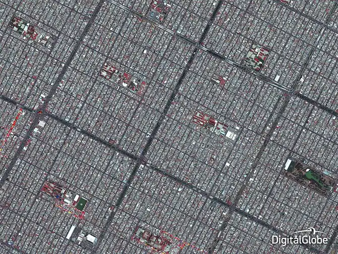 Лучшие спутниковые фотографии 2014 года от DigitalGlobe