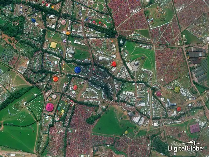 Лучшие спутниковые фотографии 2014 года от DigitalGlobe