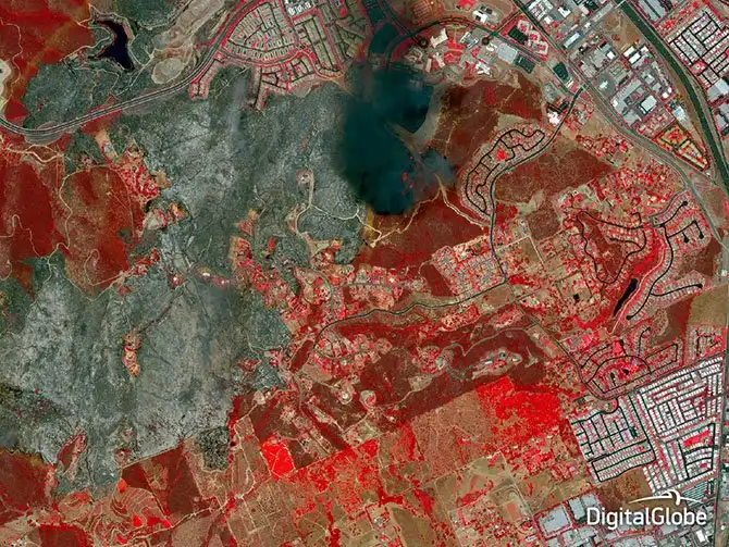 Лучшие спутниковые фотографии 2014 года от DigitalGlobe