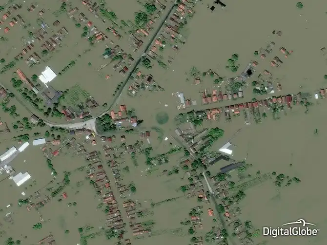 Лучшие спутниковые фотографии 2014 года от DigitalGlobe