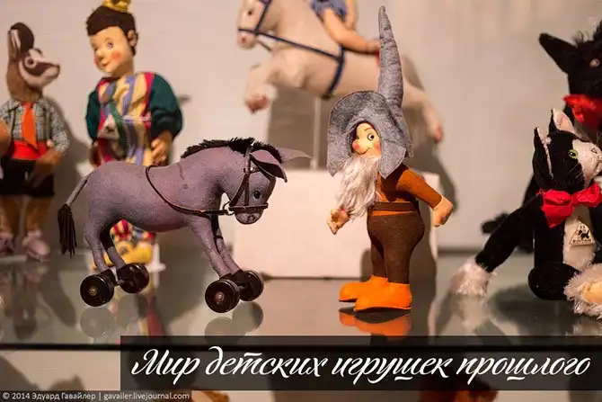 Мир детских игрушек прошлого