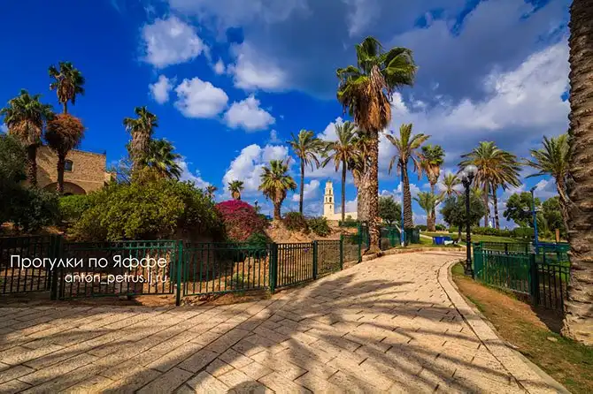 Прогулка по Яффе в Израиле