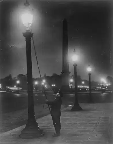 Ночной Париж на фотографиях Брассая