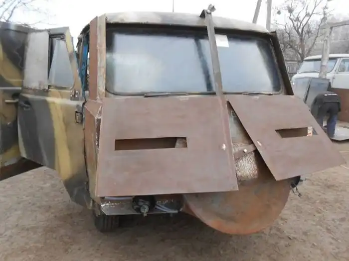 Самодельные бронемашины из Украины