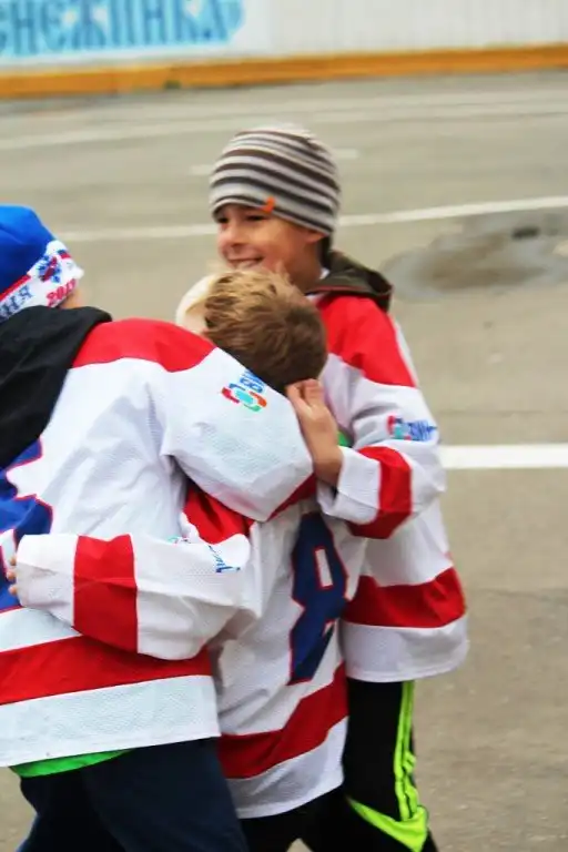 о детском хоккее в Томске