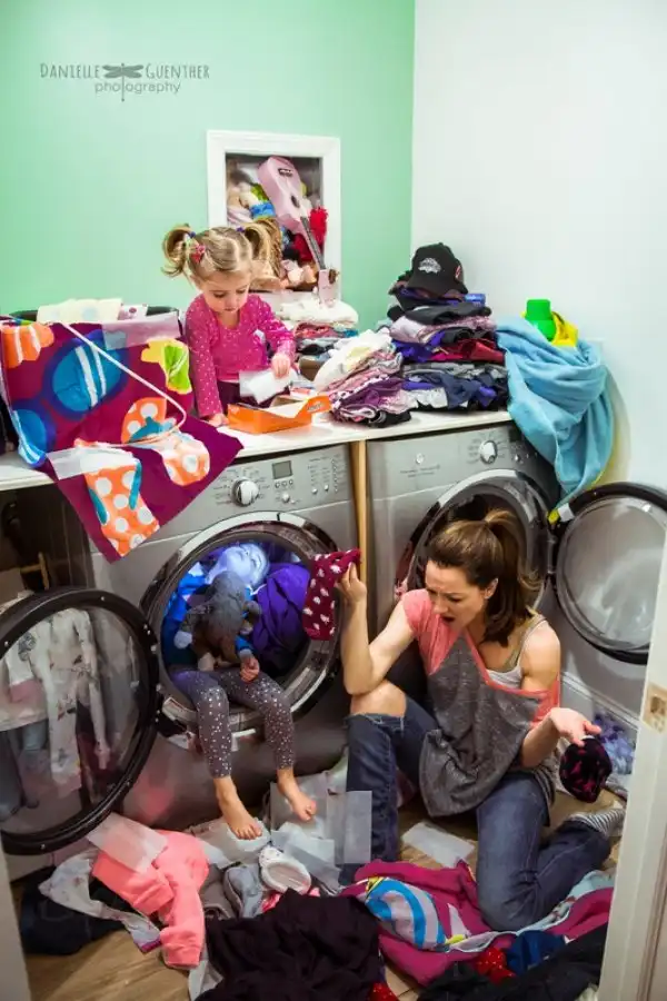 Повседневная жизнь родителей и их непоседливых детей