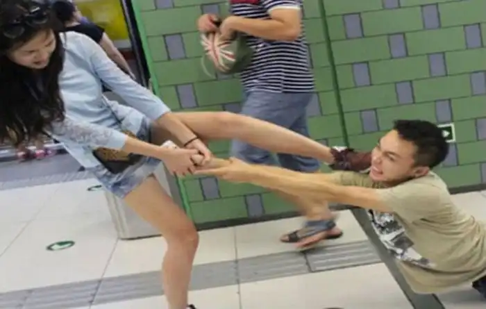 Китаянка проучила своего бойфренда