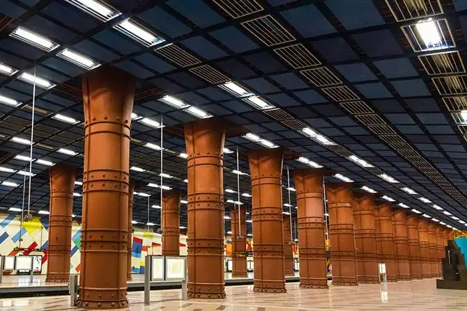 10 станций метро с самым неординарным интерьером