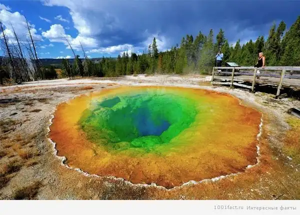 Озеро Утренней Славы – бурлящая радуга